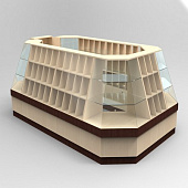 Островной павильон из модулей ПН