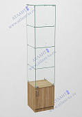 1ТД Витрина из стекла серия "Бюджет"