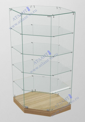 8Д-Витрина из стекла серия "Бюджет"