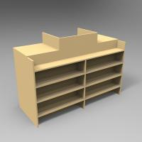 Кассовый стол для минимаркета КС-4